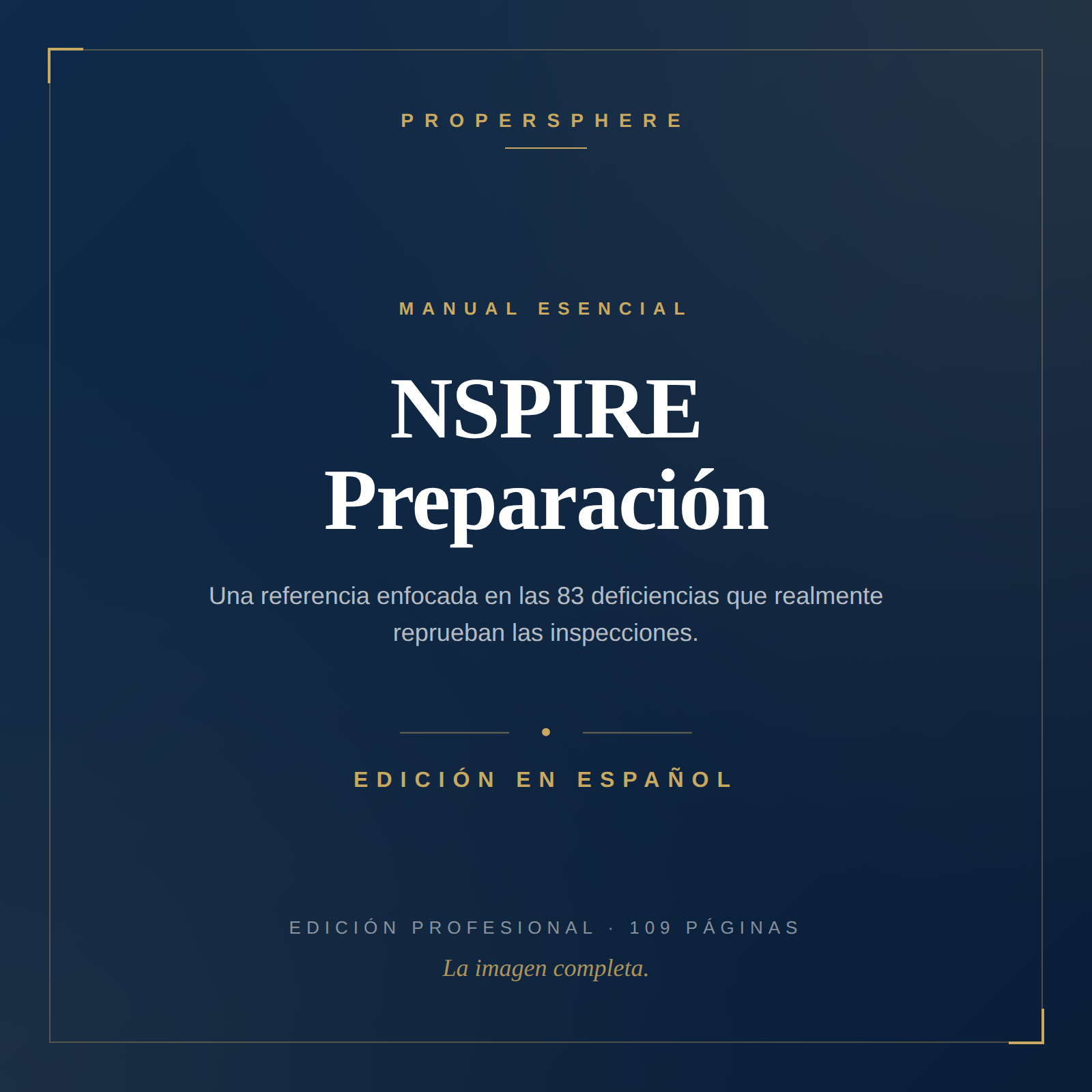 NSPIRE Critical Handbook — Spanish Edition (Digital PDF)