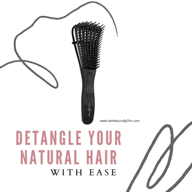 DETANGLE YOUR NATURAL HAIR WITH EASE