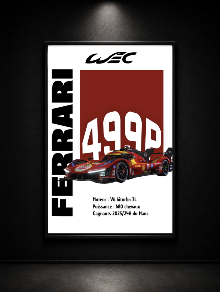 collection WEC - Ferrari 499P