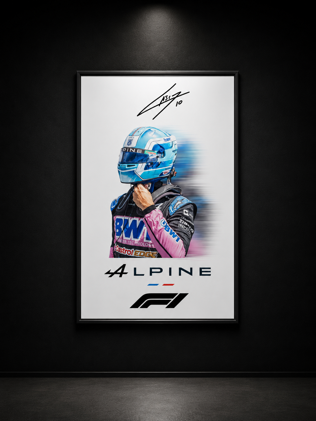 collection signature Alpine Pierre Gasly