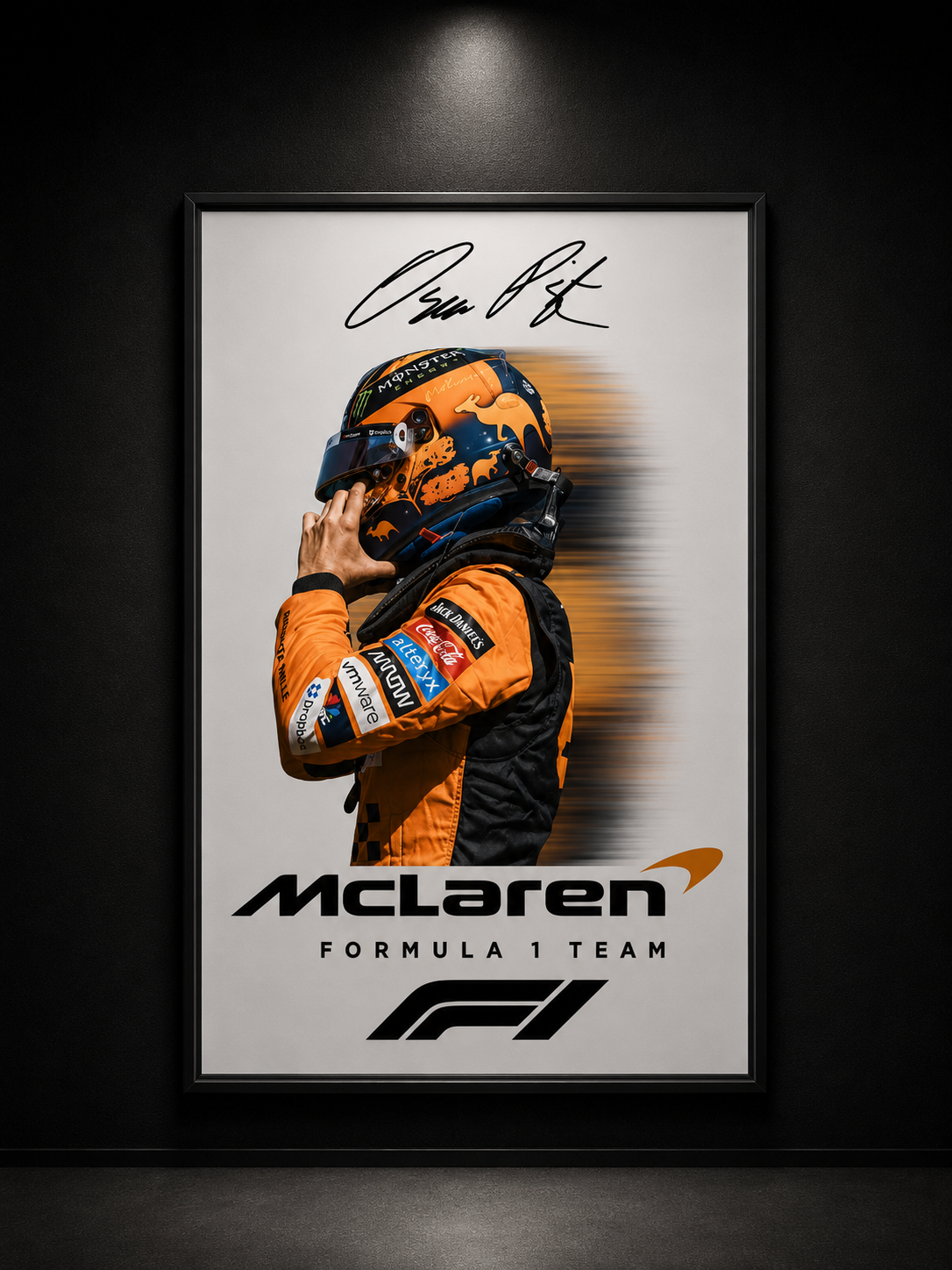 collection signature Mclaren Oscar Piastri