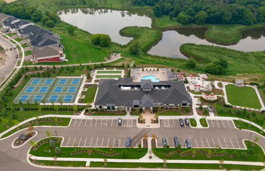 Prairie Club community center at Bellwether by Del Webb near Plymouth Minnesota
