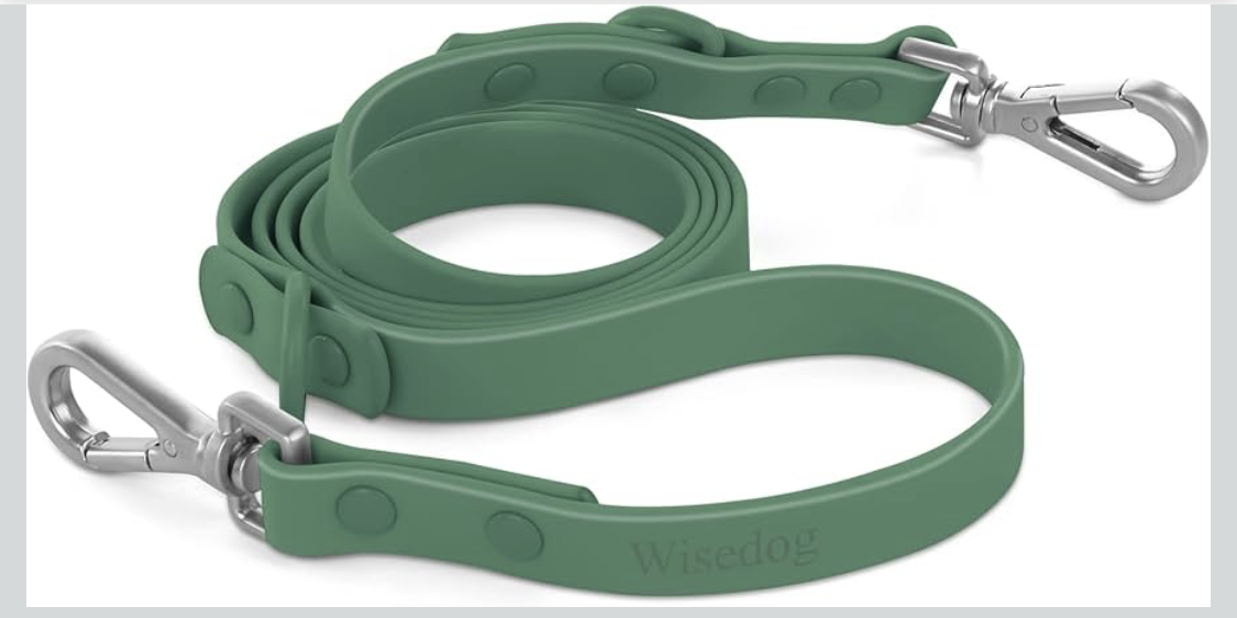Water proof dog leash for the win!!