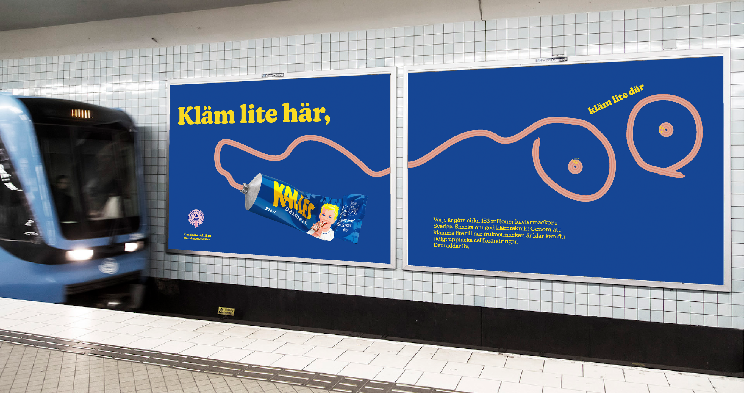 Kalles Kaviar x Cancerfonden