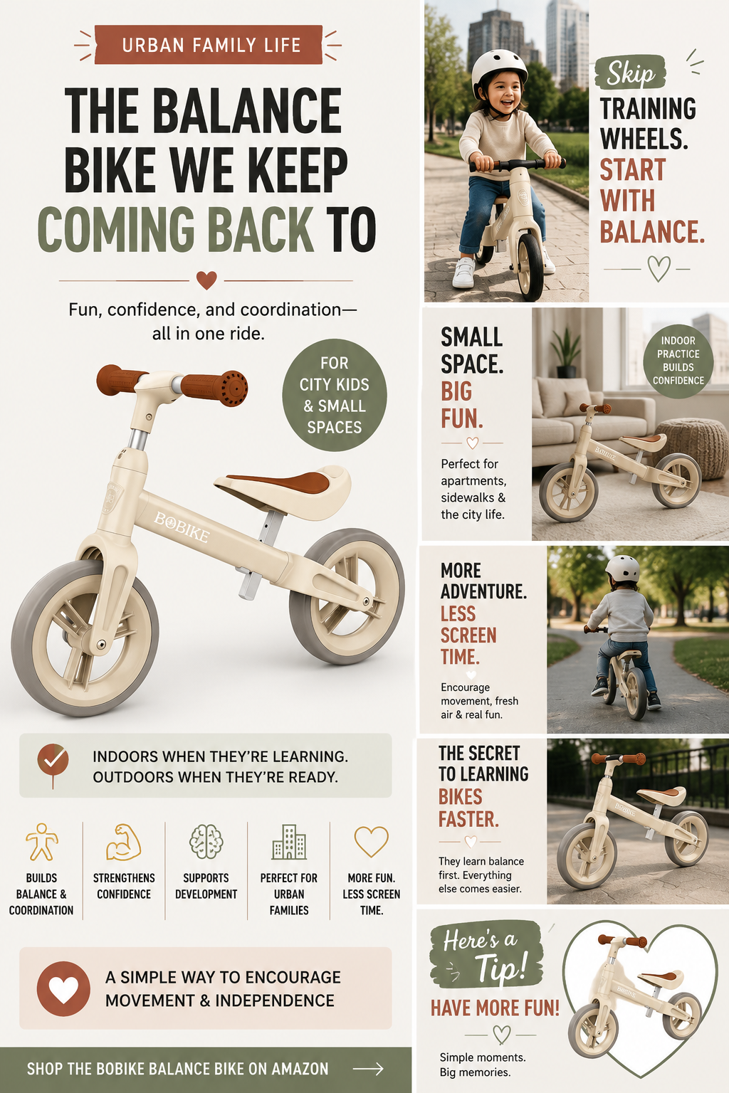 The Balance Bike We Keep Coming Back To for Small Space Families