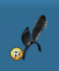 Black Bunny Headband