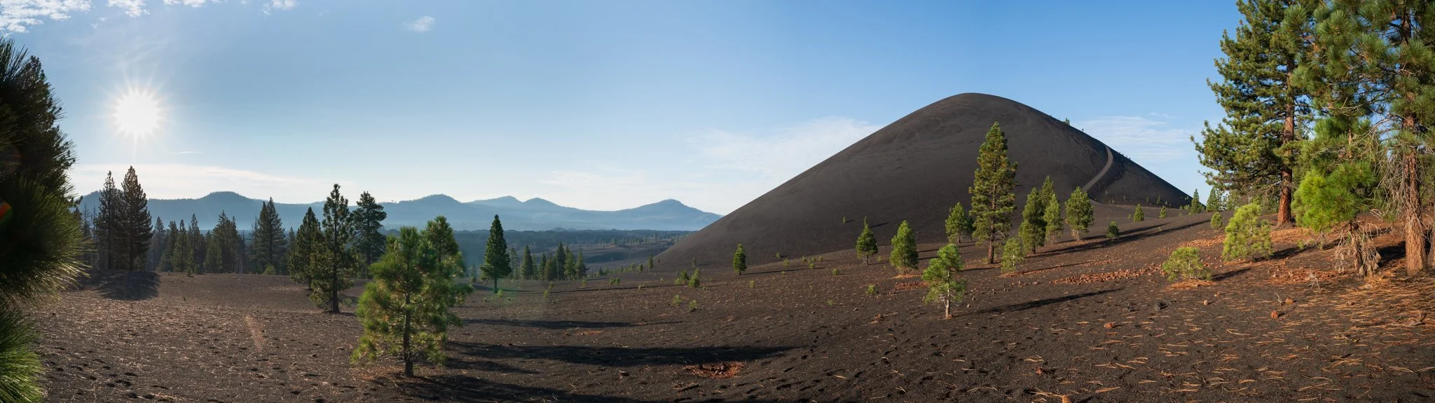 Scott Hill Cindercone Sunrise Pano Click for full view