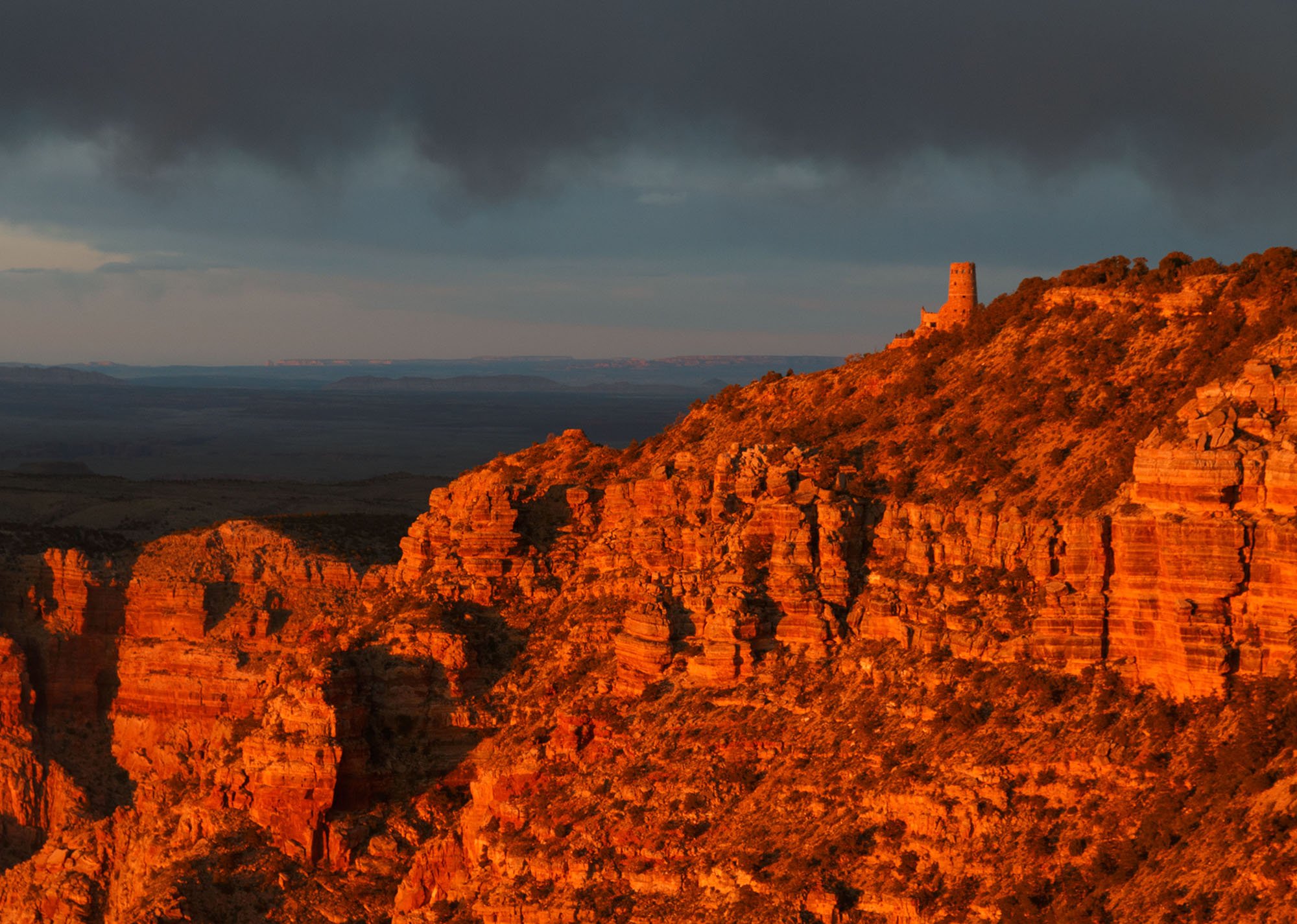Phill Simpson Watchtower Sunset