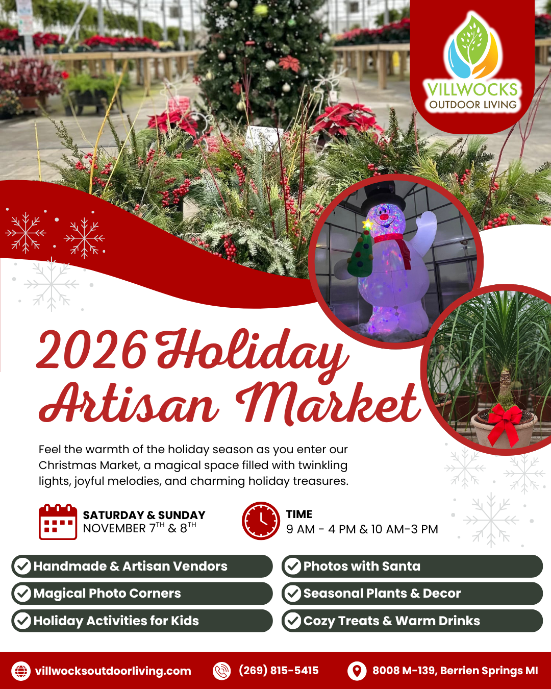 Villwocks Outdoor Living Holiday Artisan Market