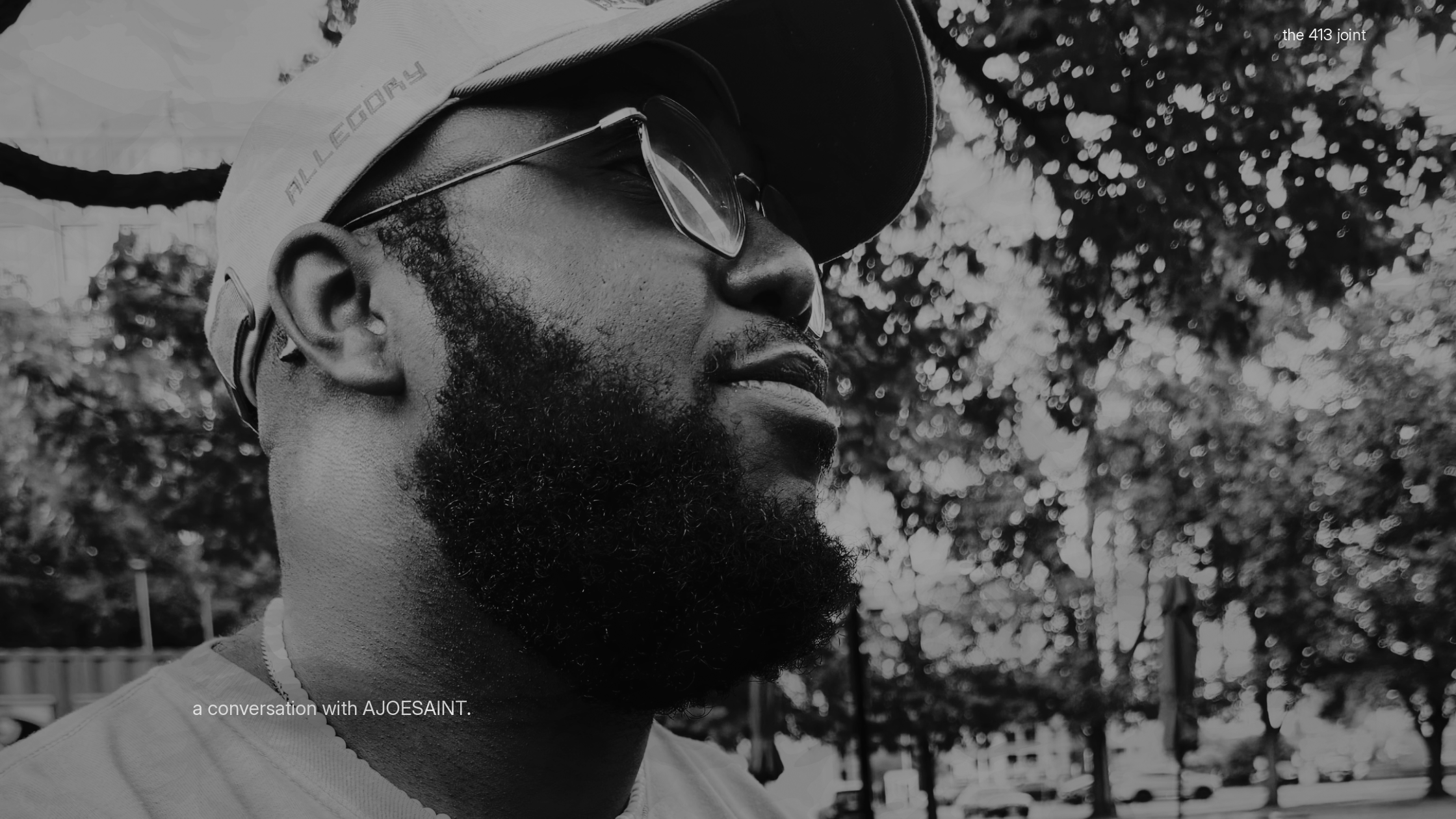 a conversation with AJOESAINT.
