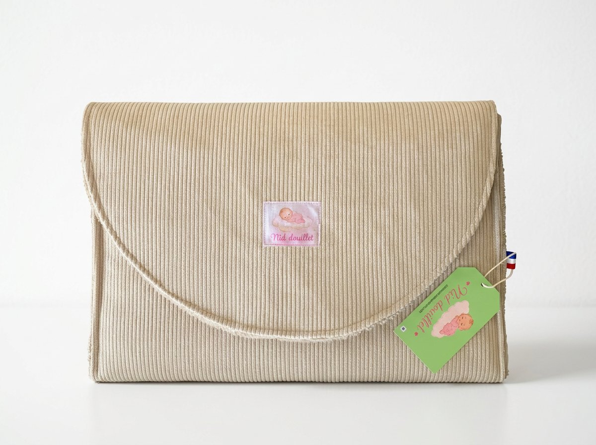 Tapis à Langer Nomade matelassé pour bébé