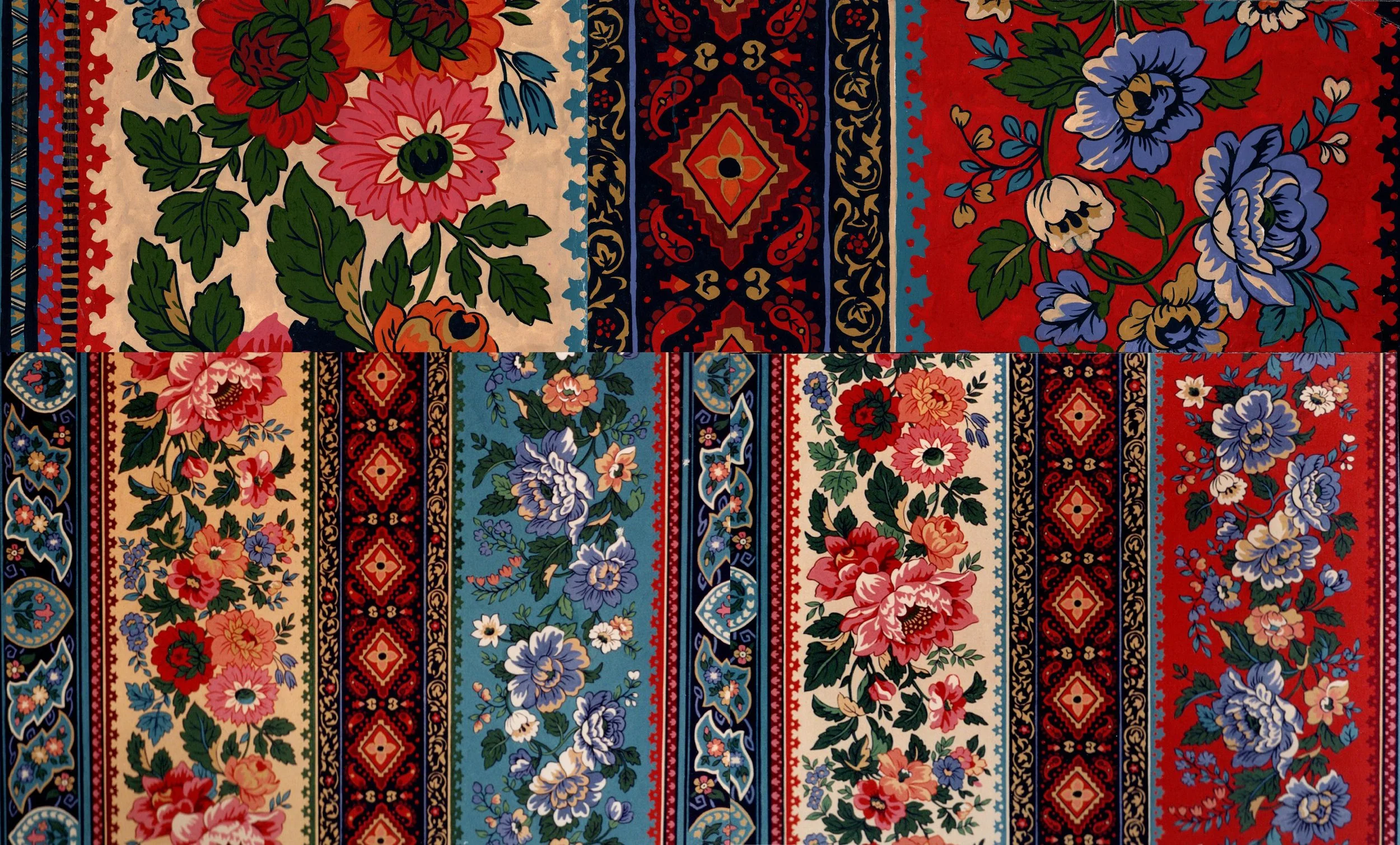 Westpoint Stevens/Stripe Created from Russian Designs/Painted Sample