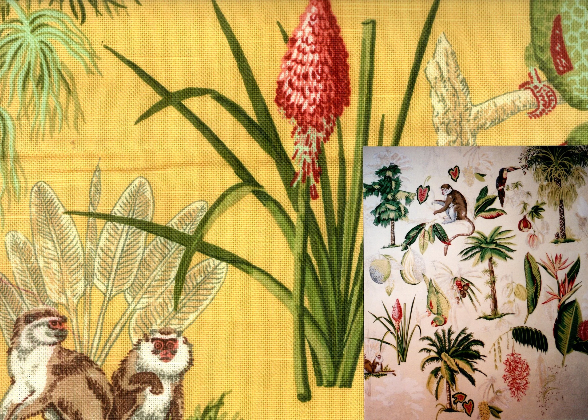 Braemore/Tropical/Printed Fabric