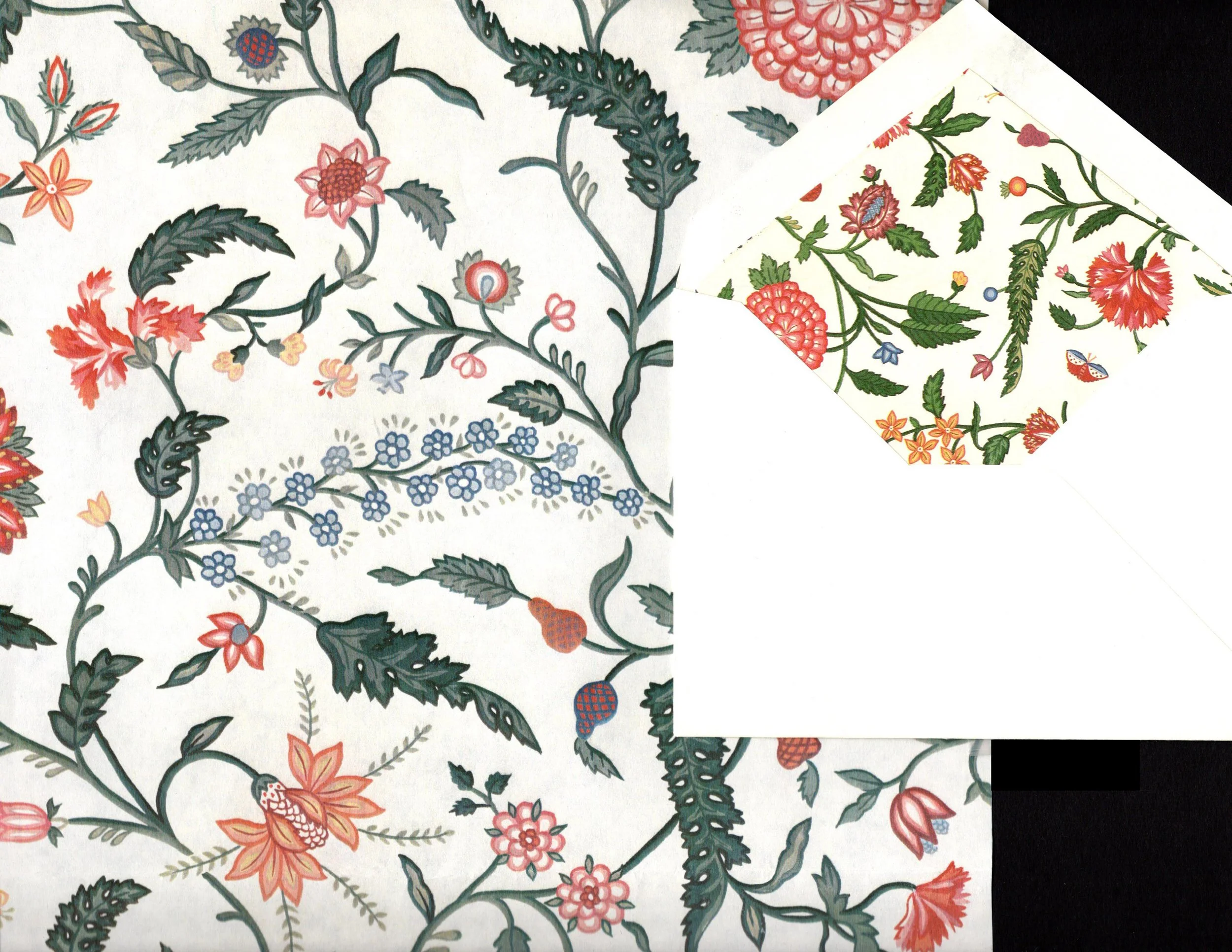 C R Gibson/Reproduction of Williamsburg Tree of Life Design/Stationery
