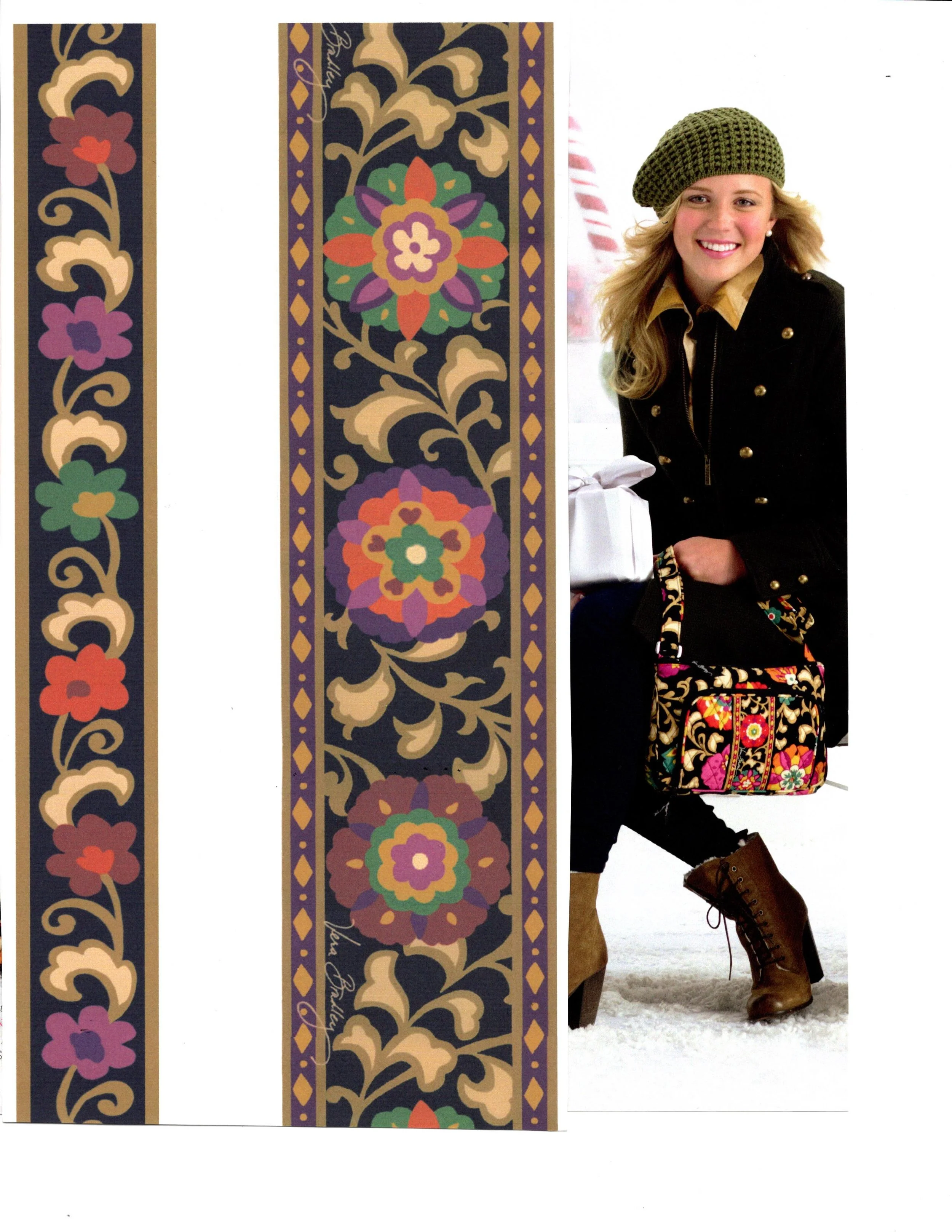Braemore/Trims for Vera Bradley Bags/Printed Fabric