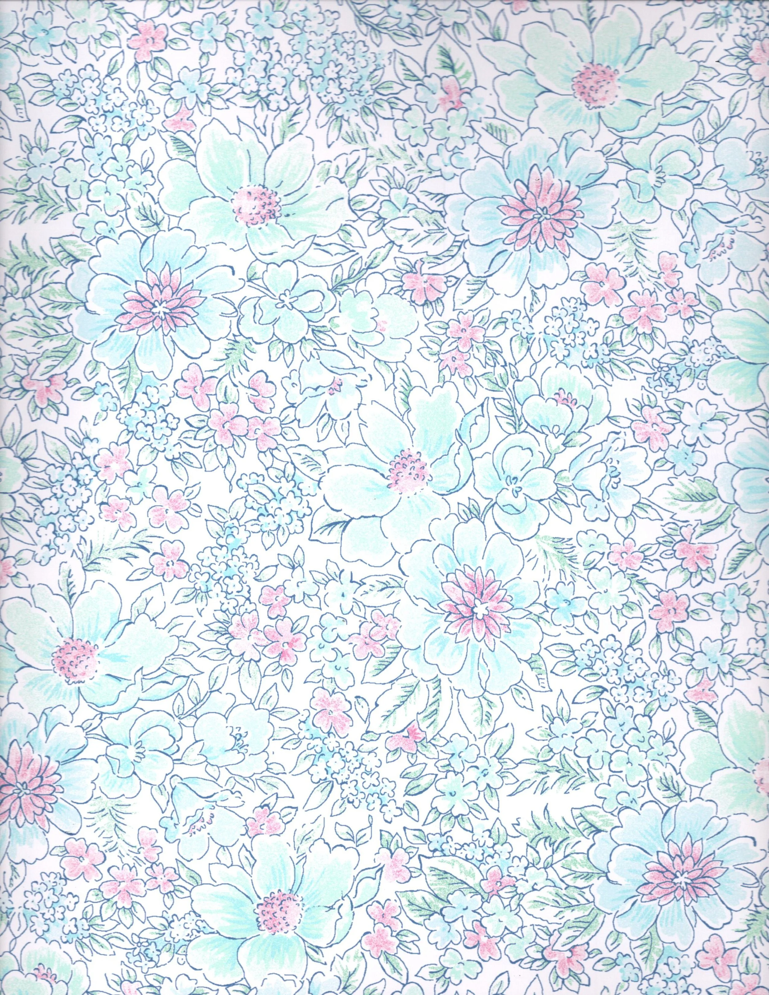 Carole Hochman/Coordinate for Meandering Floral
