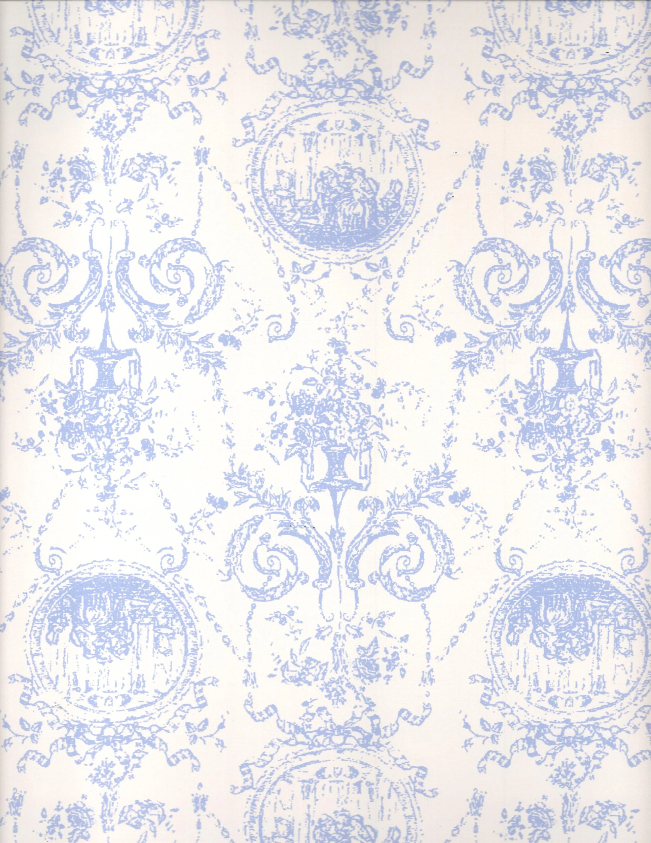 Carole Hochman/Blue Toile