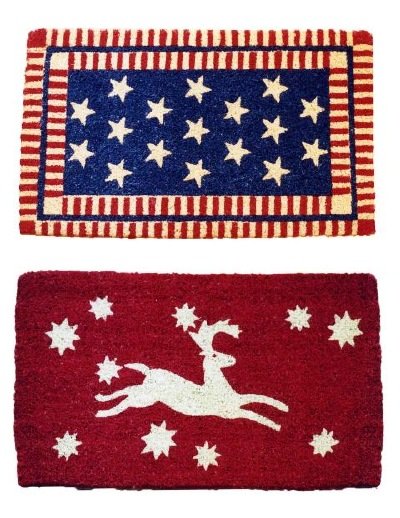 Martha Stewart/Designs for Holiday Door Mats