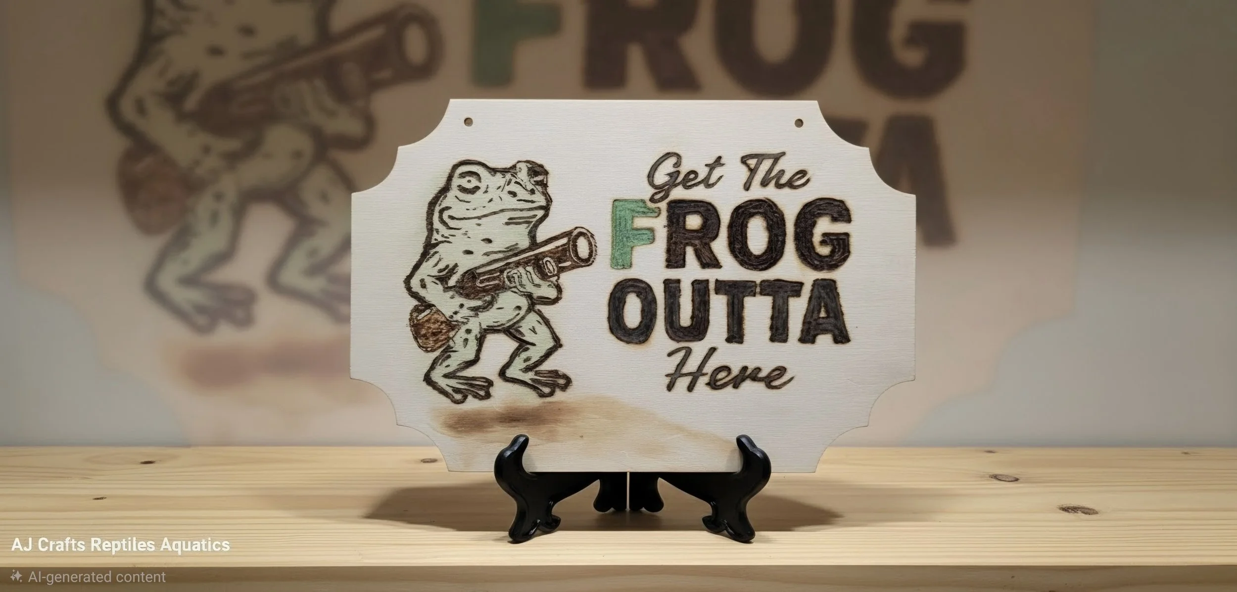 Decorative Sign (Wood and Metal Options)