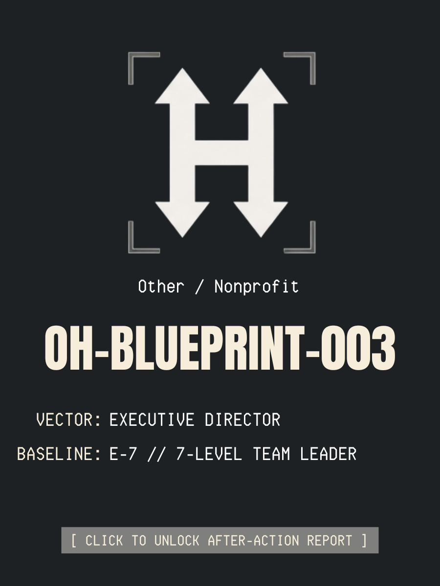003: Nonprofit Executive Director