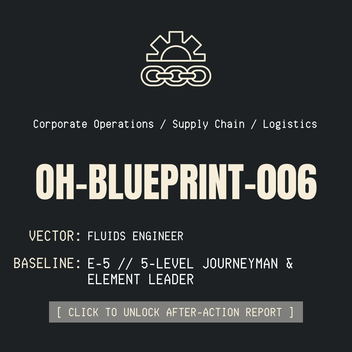 006: Fluids Engineer, Corporate Operations