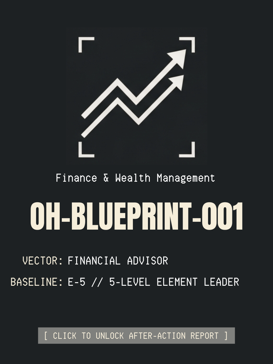 001: Financial Advisor