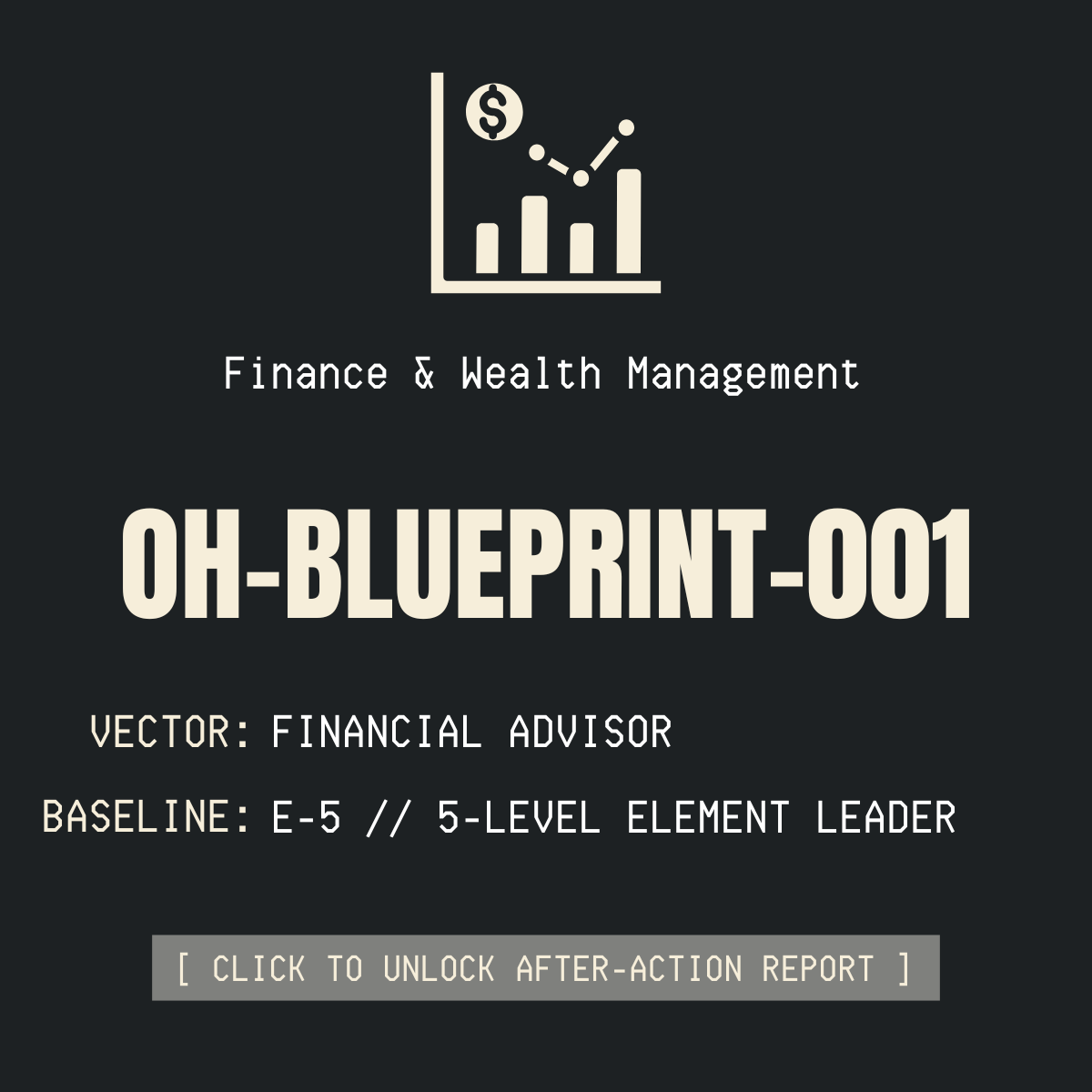 001: Financial Advisor
