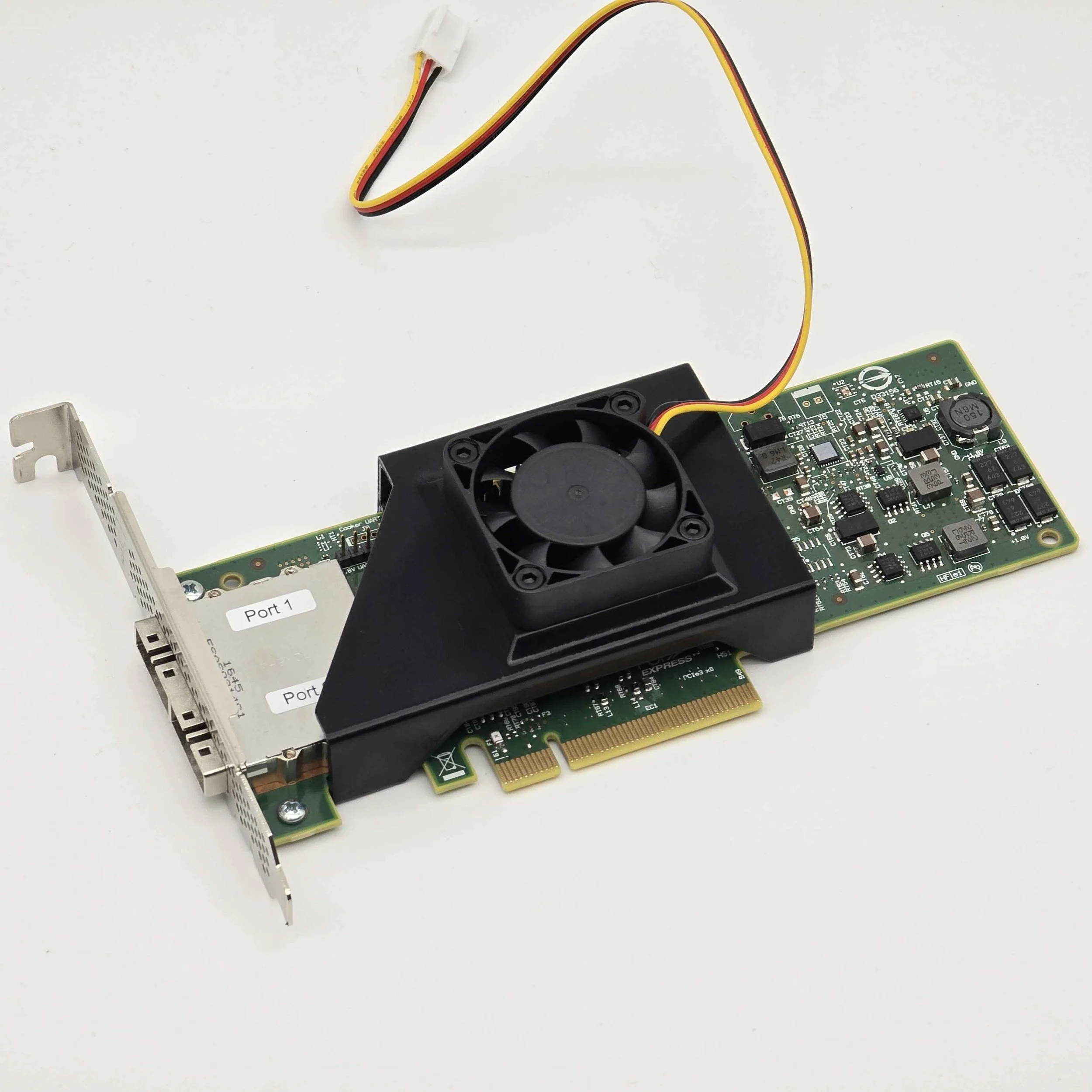 LSI 9207 8e SAS HBA Cooling Fan Included + Shroud Cooler Kit