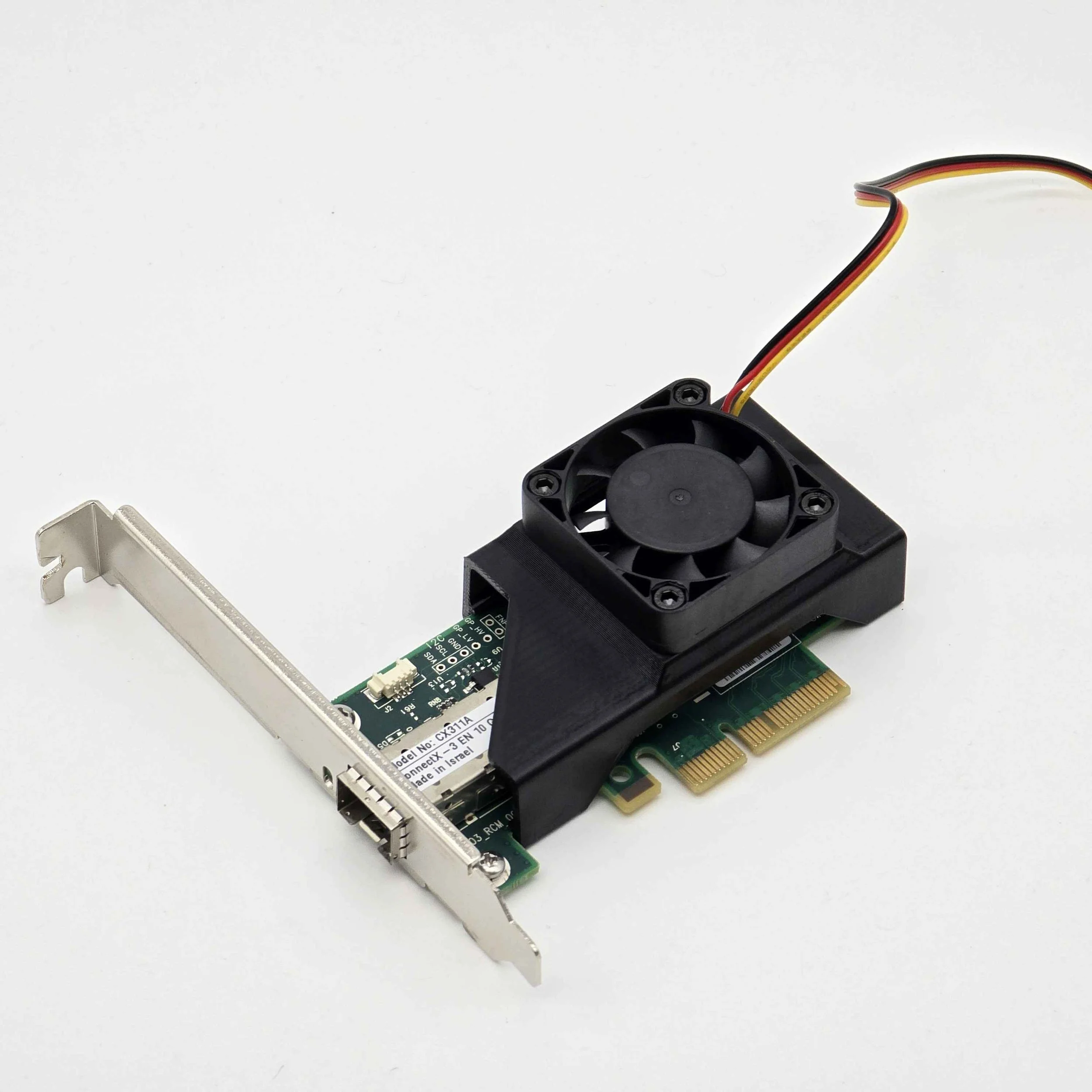 Mellanox MCX311A-XCAT NIC Cooling Fan Included + Shroud All-In-One Cooler Kit