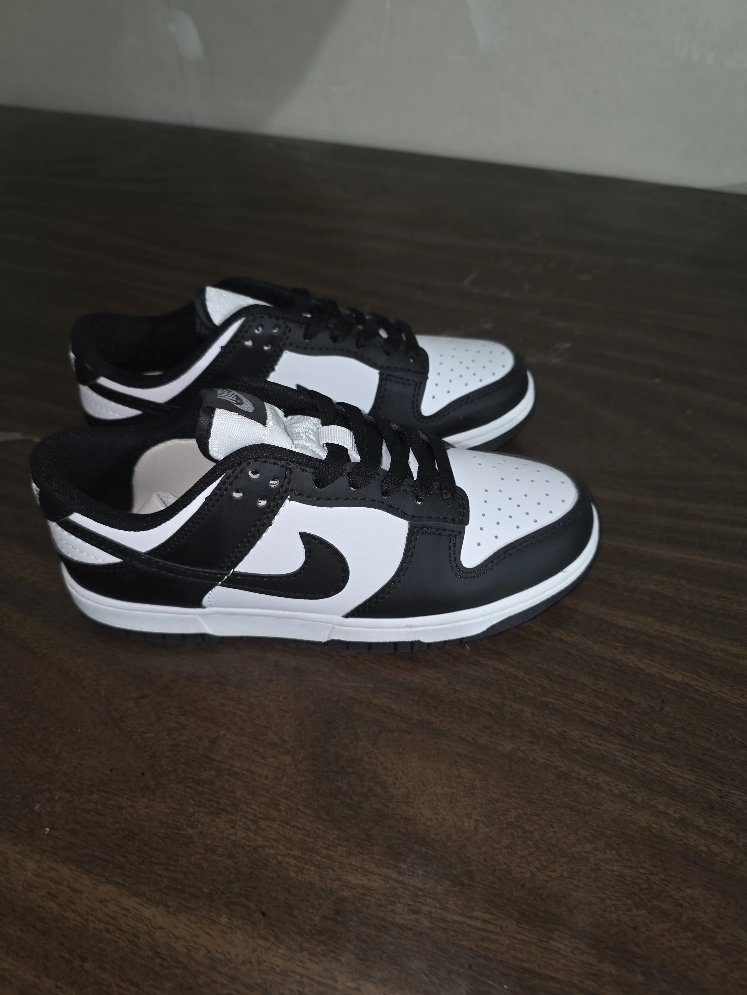 Classic Black & White Sneakers