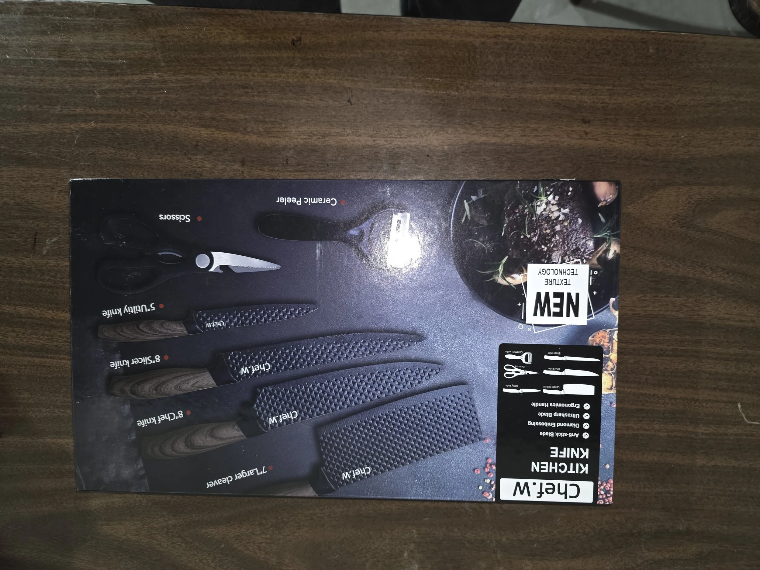 Chef-W Ultimate Ceramic Knife Set