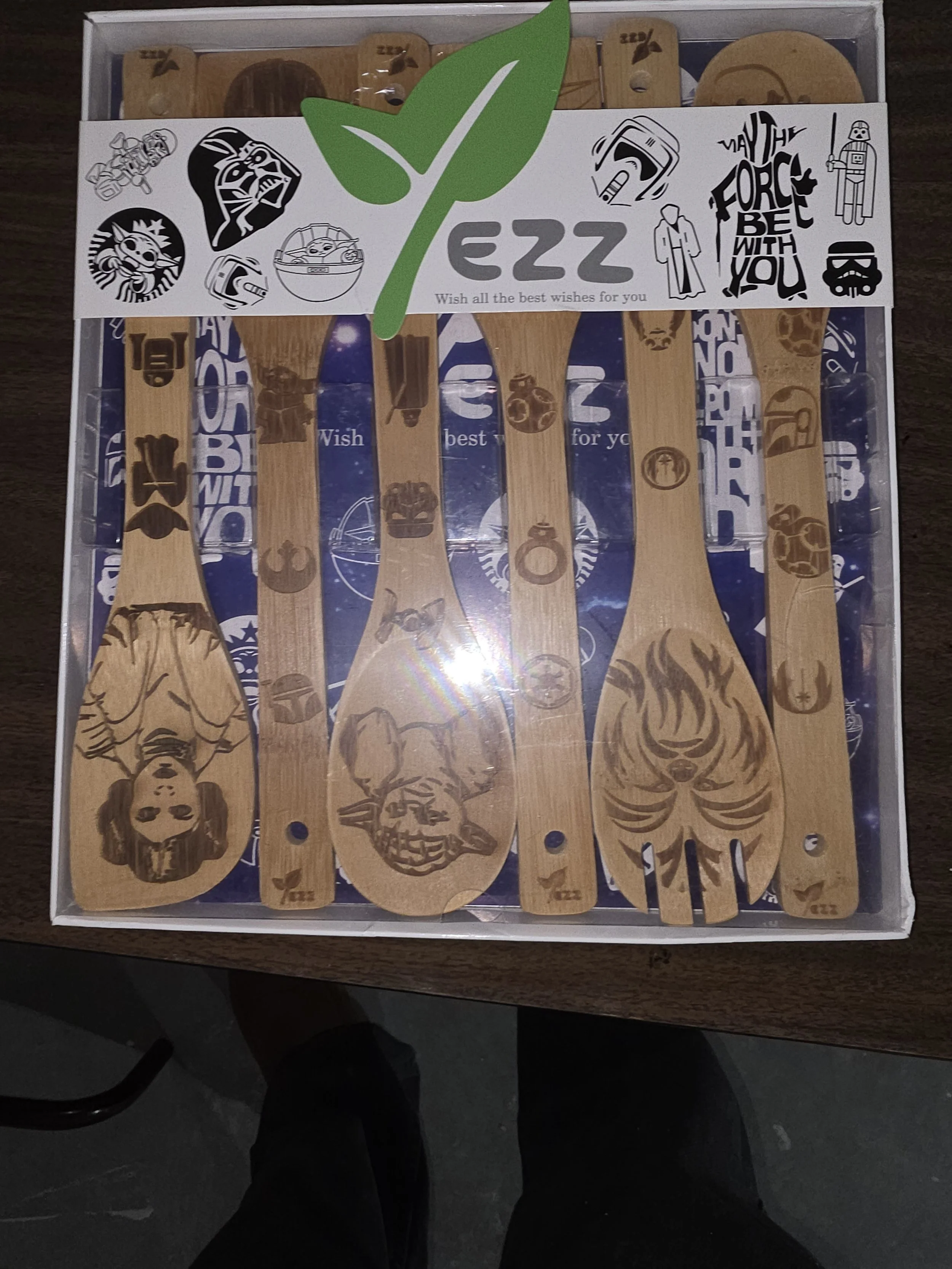 Galactic Adventure Bamboo Utensil Set