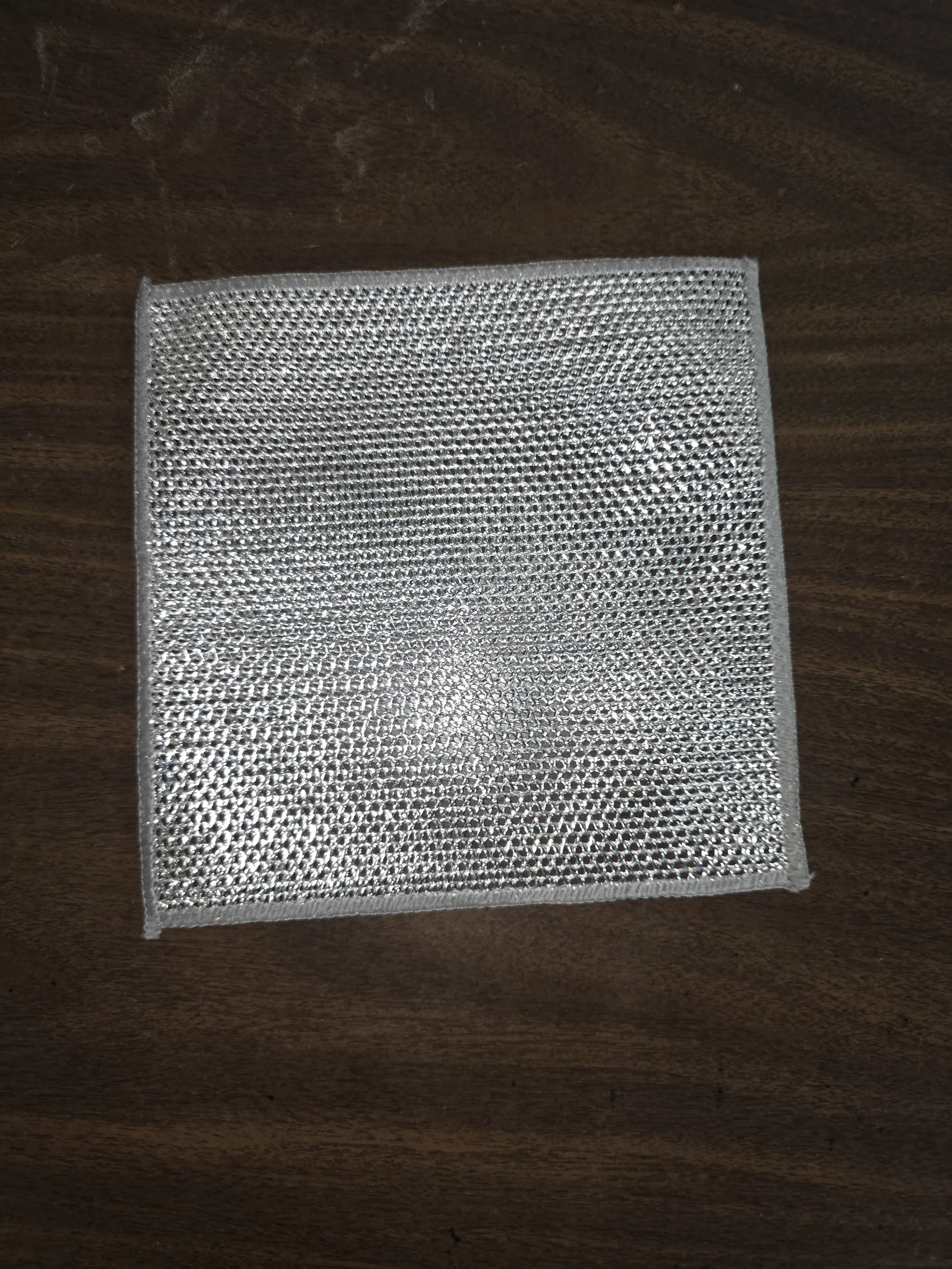 Heavy-Duty Metallic Scrubber Pad