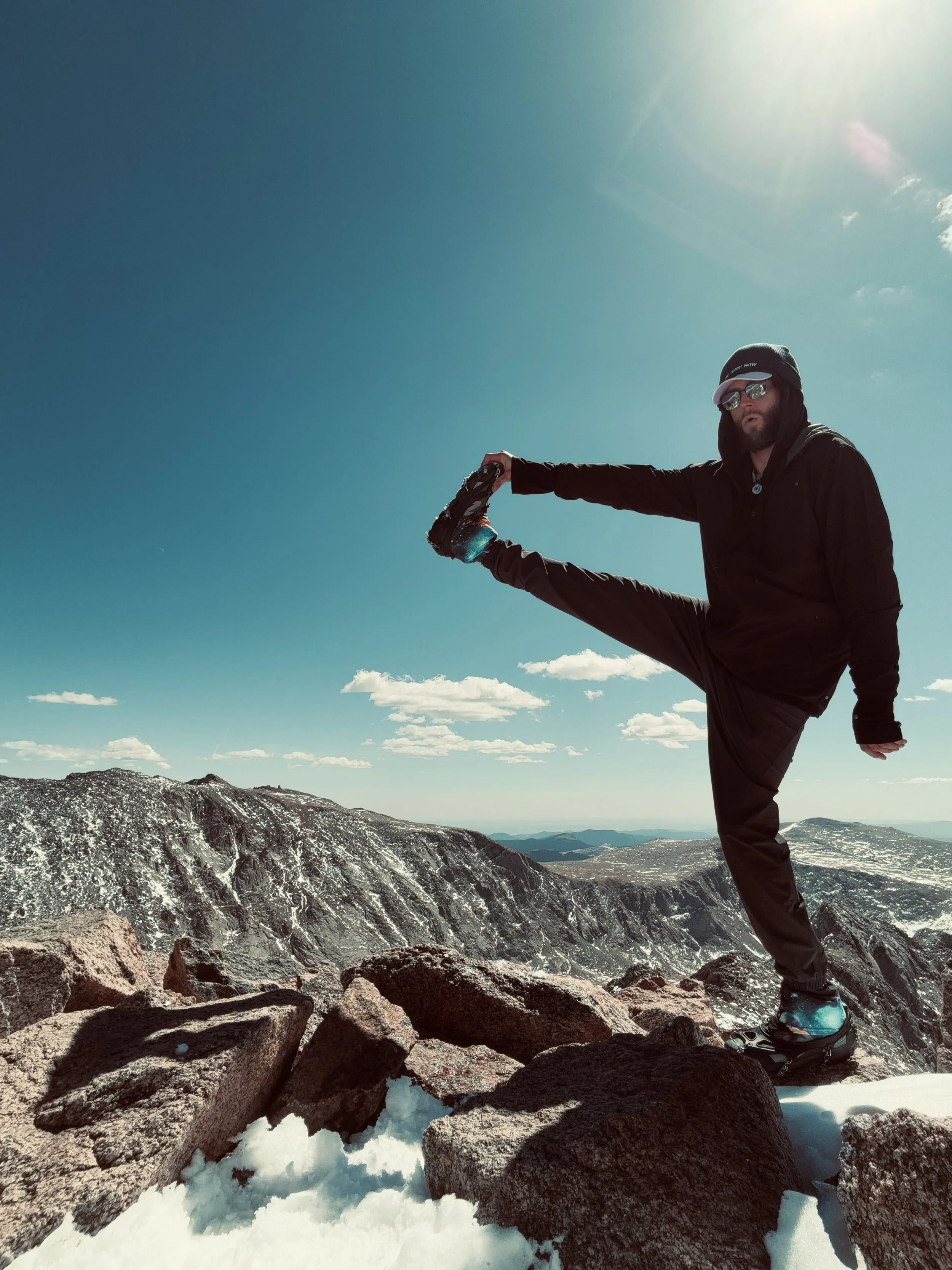 Presence through movement. Learning confidence one step at a time.