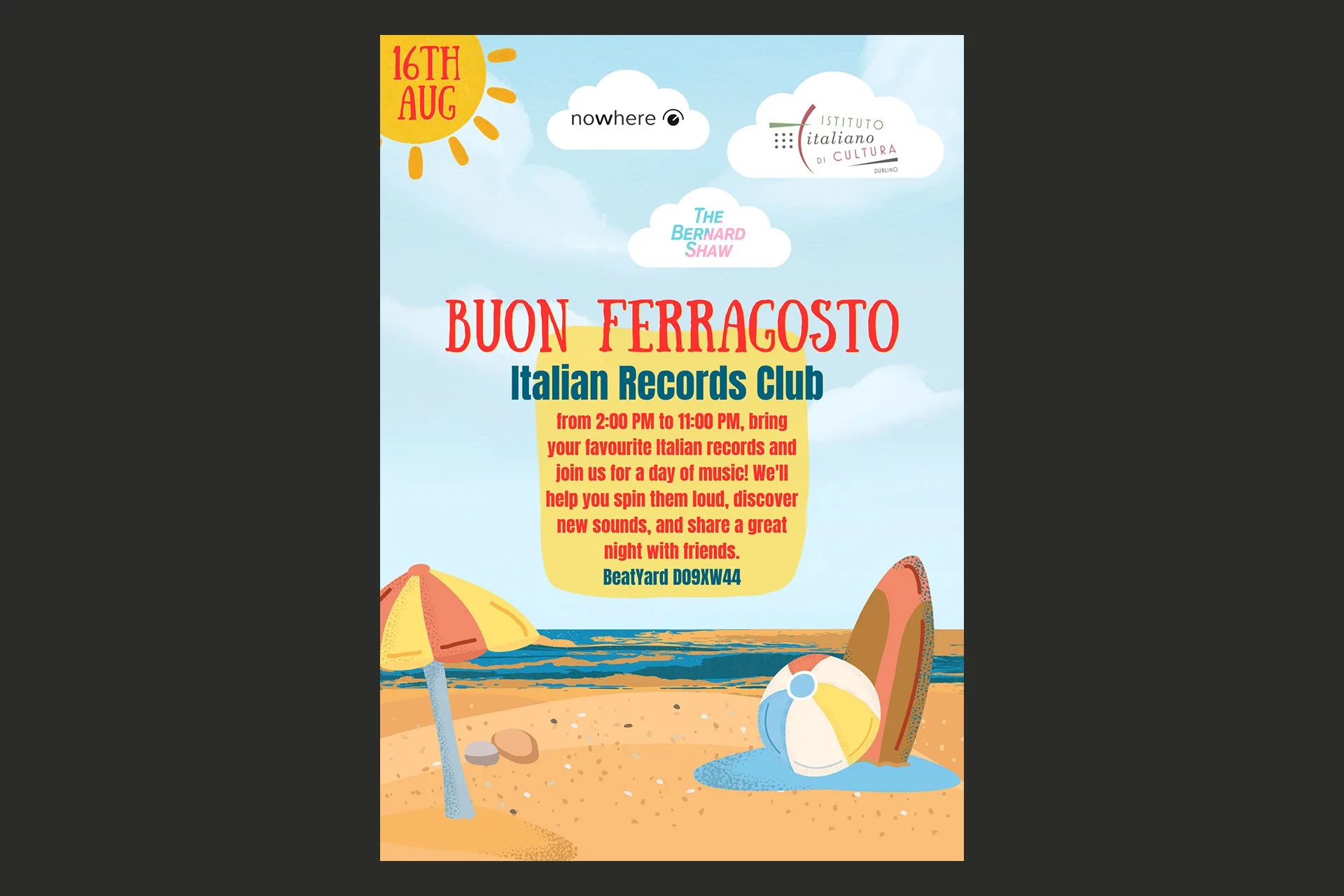 Buon Ferragosto - Italian Records Club