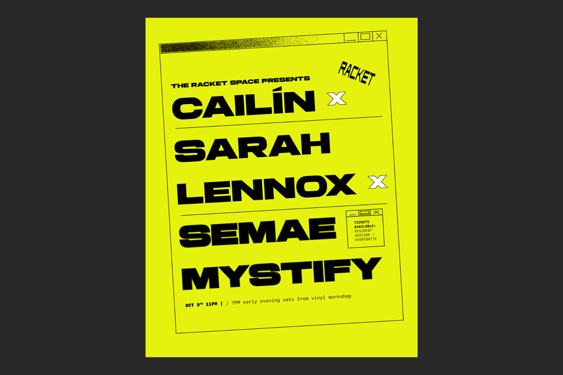 CAILÍN x Sarah Lennox x Semae Mysify