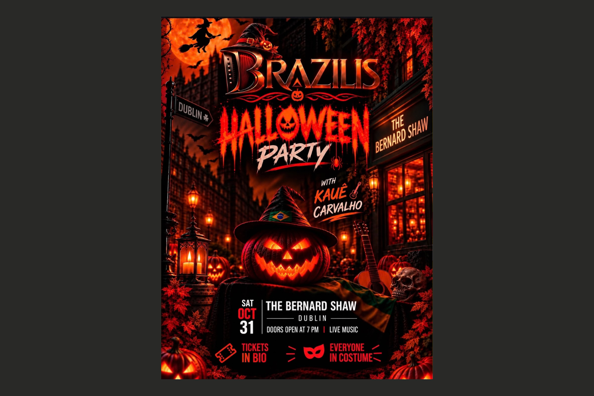 Brazilis Halloween Party