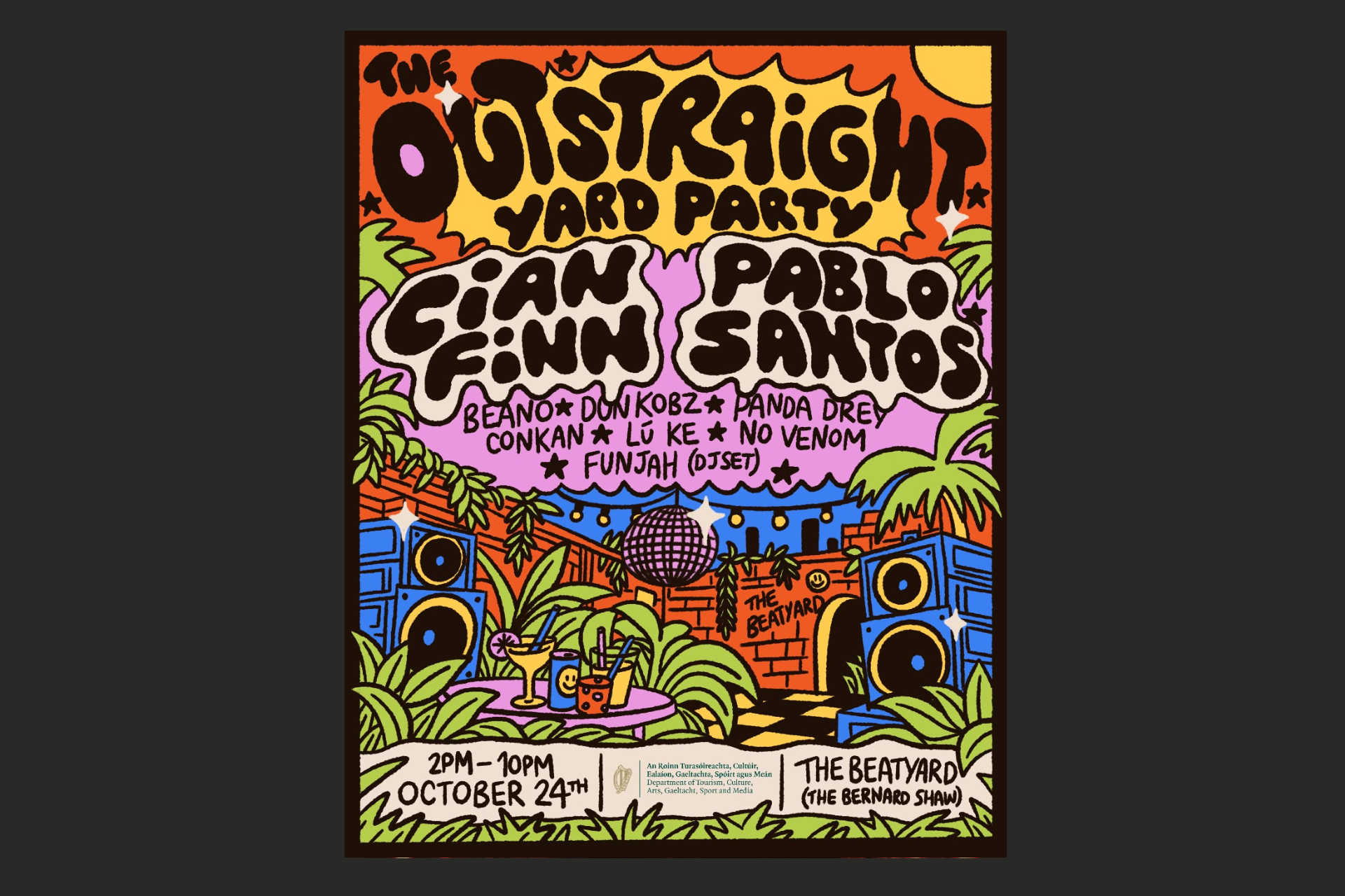 The Outstraight Yard Party with Cian Finn &amp; Pablo Santos
