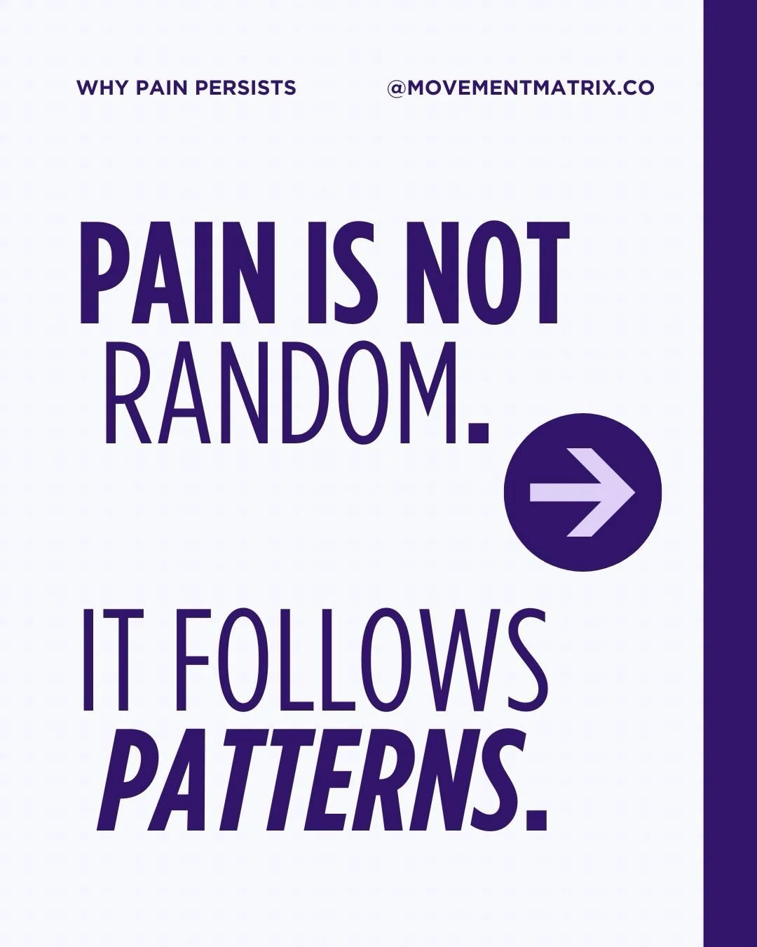I hear this all the time:
&ldquo;I have no idea how this happened.&rdquo; 😬😳

And I understand why it feels that way. But in most cases, it&rsquo;s not random.

When we actually look&mdash;training history, daily habits, how you move&mdash;there&rs
