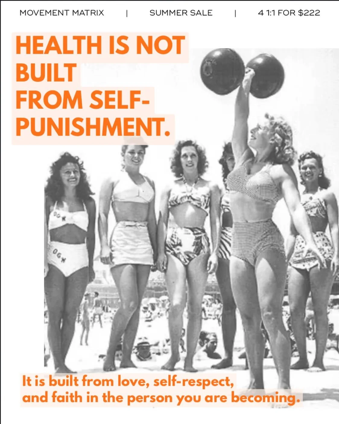 A fitness journey is not built on punishment.

It is built on love, self-respect, and faith in yourself.

Through many different phases of my own, and guiding hundreds of people through different phases of their fitness journeys, I have seen this pat