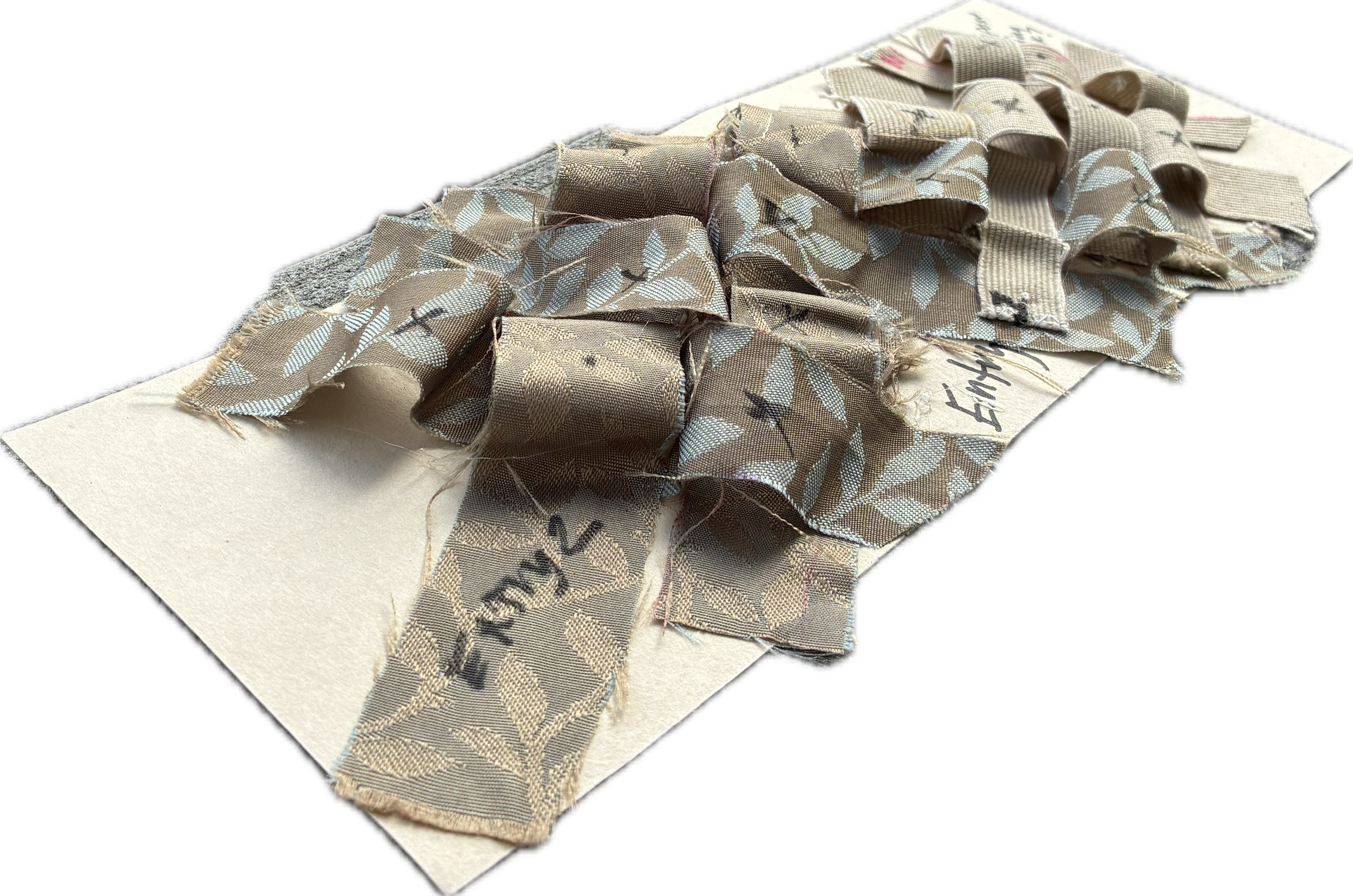 This annotated study model informed the final design the most, and was used to explore the organization of program on the footprint.