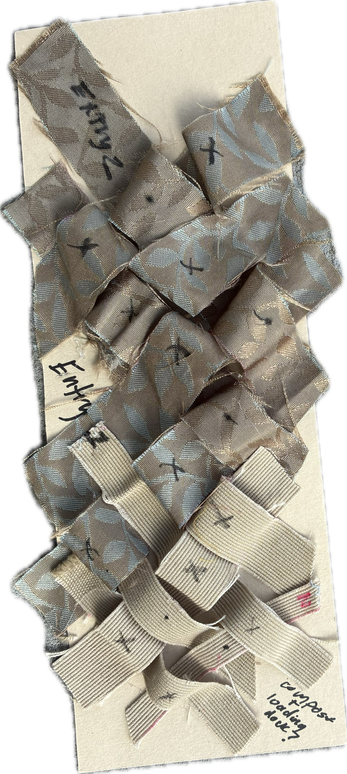 This annotated study model informed the final design the most, and was used to explore the organization of program on the footprint.