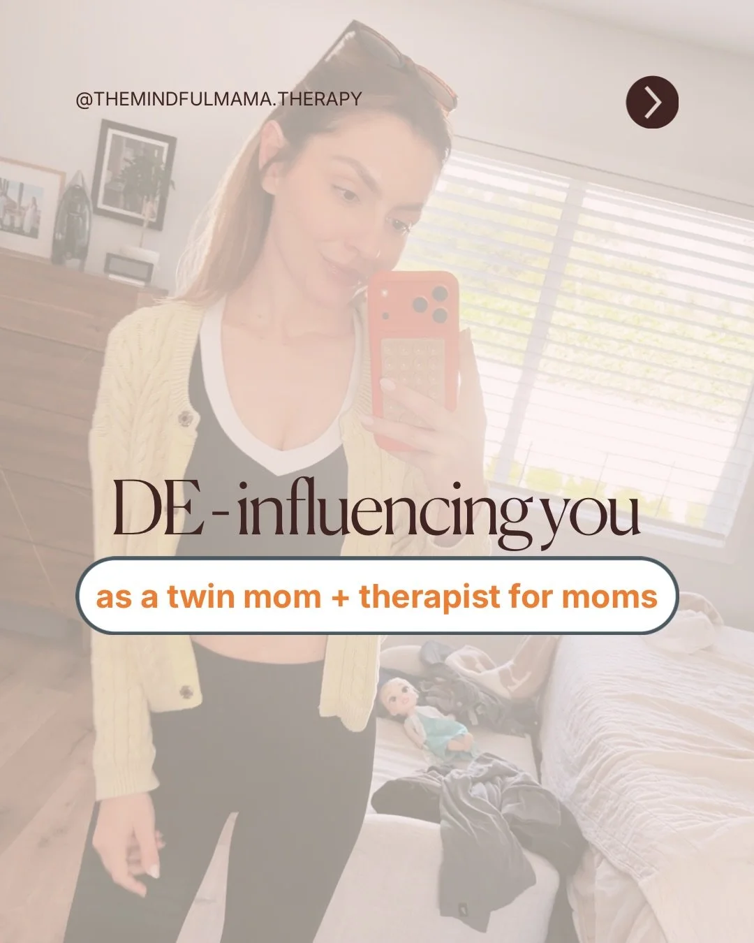 de-influencing you, one carousel at a time 🫶🏼

if you feel behind, not enough, like you&rsquo;re not doing it right; this one&rsquo;s for you. you&rsquo;re probably just online too much (and honestly, same).

#therapistofinstagram #momtalk #motherh