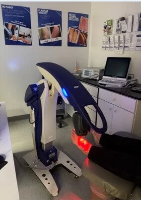 MLS laser treatment for foot pain, heel pain in westchester ny