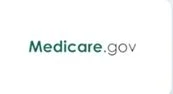Medicare.gov logo on a white background