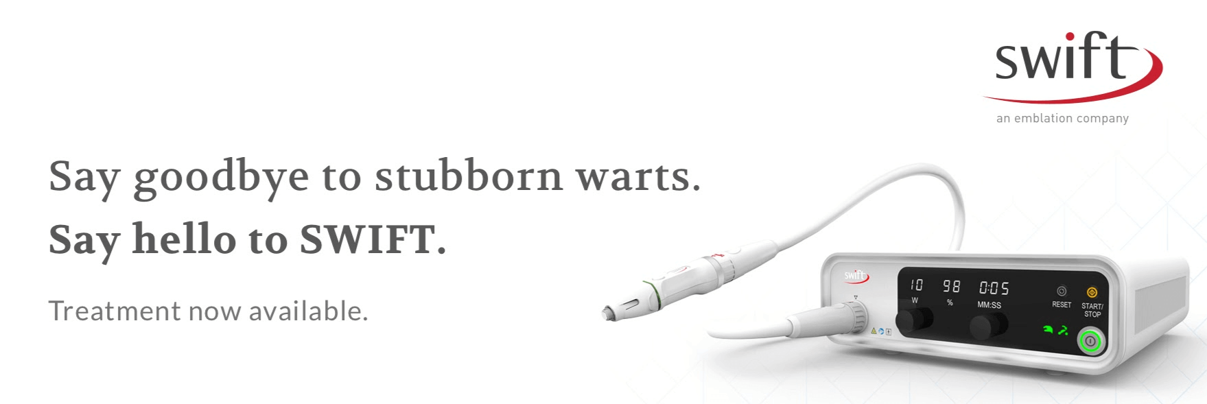 westchester ny podiatrist uses SWIFT® Microwave Therapy For Plantar Warts