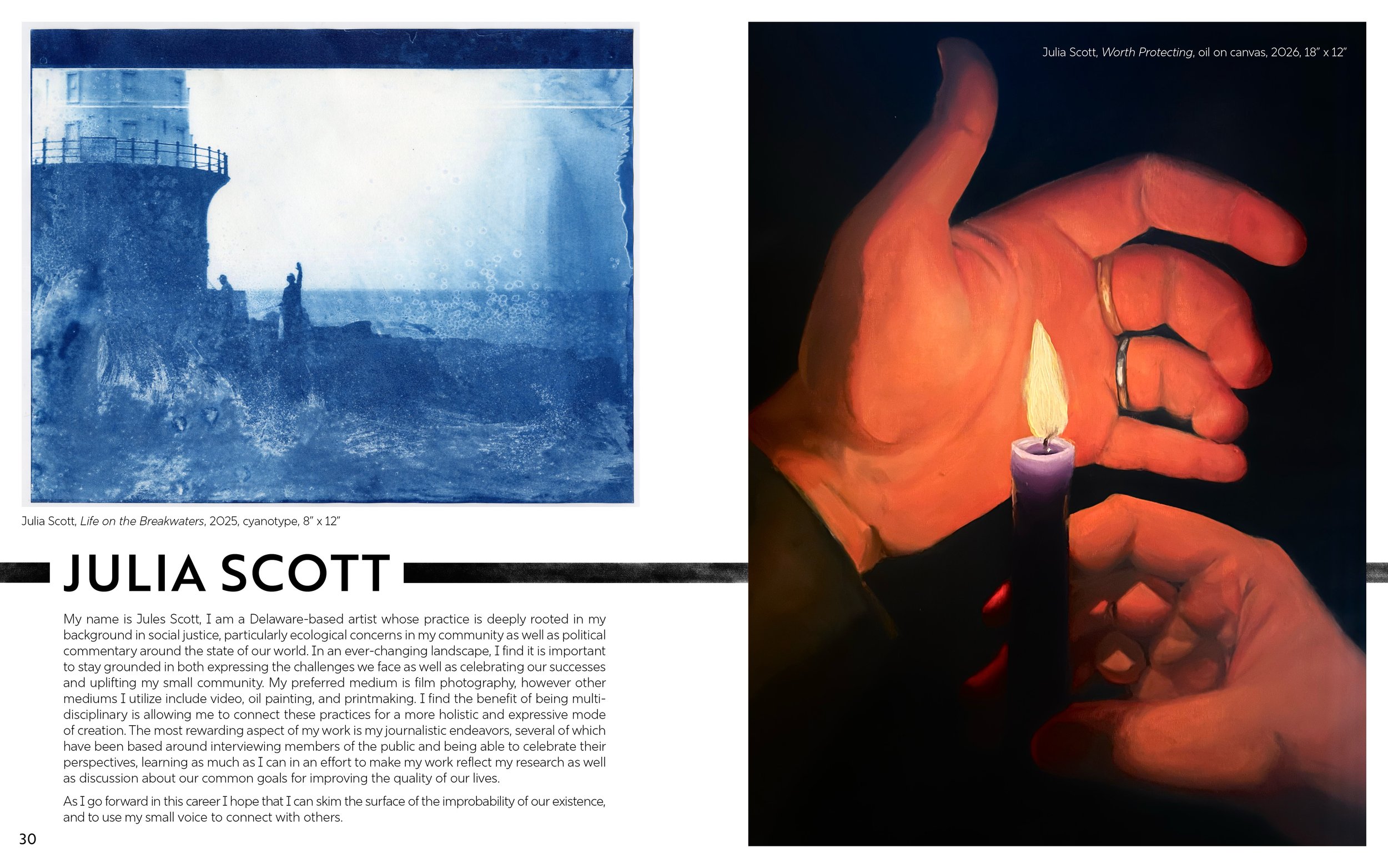 Artist Page Spread