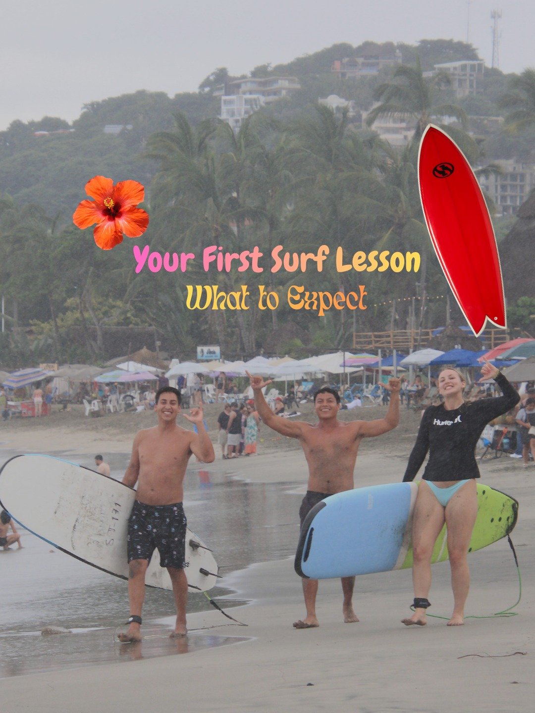 🏄&zwj;♀️ Your first surf lesson doesn&rsquo;t have to be scary 🌊✨

At  Shine On Surf￼, we&rsquo;re here to make your first waves feel fun, safe, and unforgettable 🤍

Here&rsquo;s what your first lesson usually looks like:
☀️ Meet your instructor
?