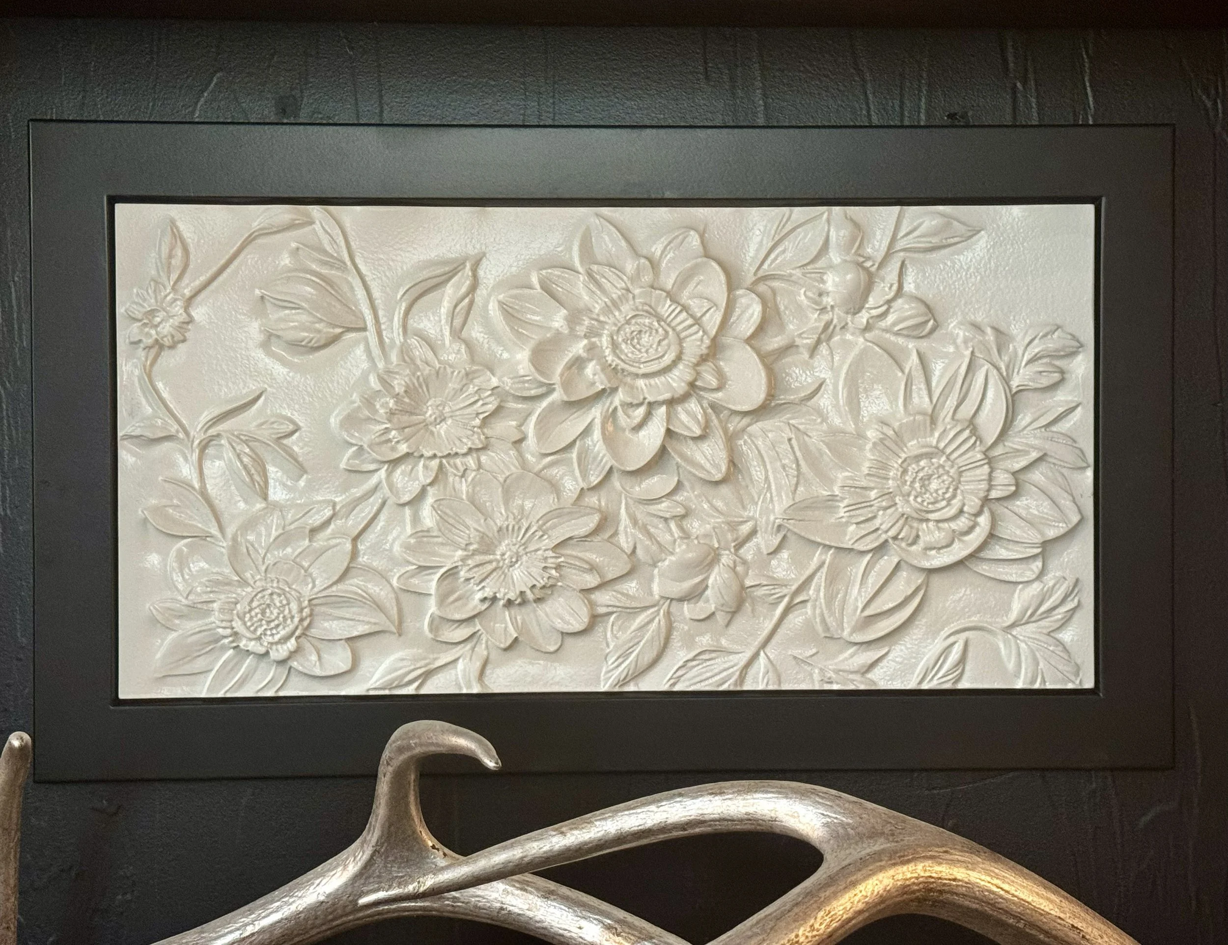 3D Carved Flower Bouquet