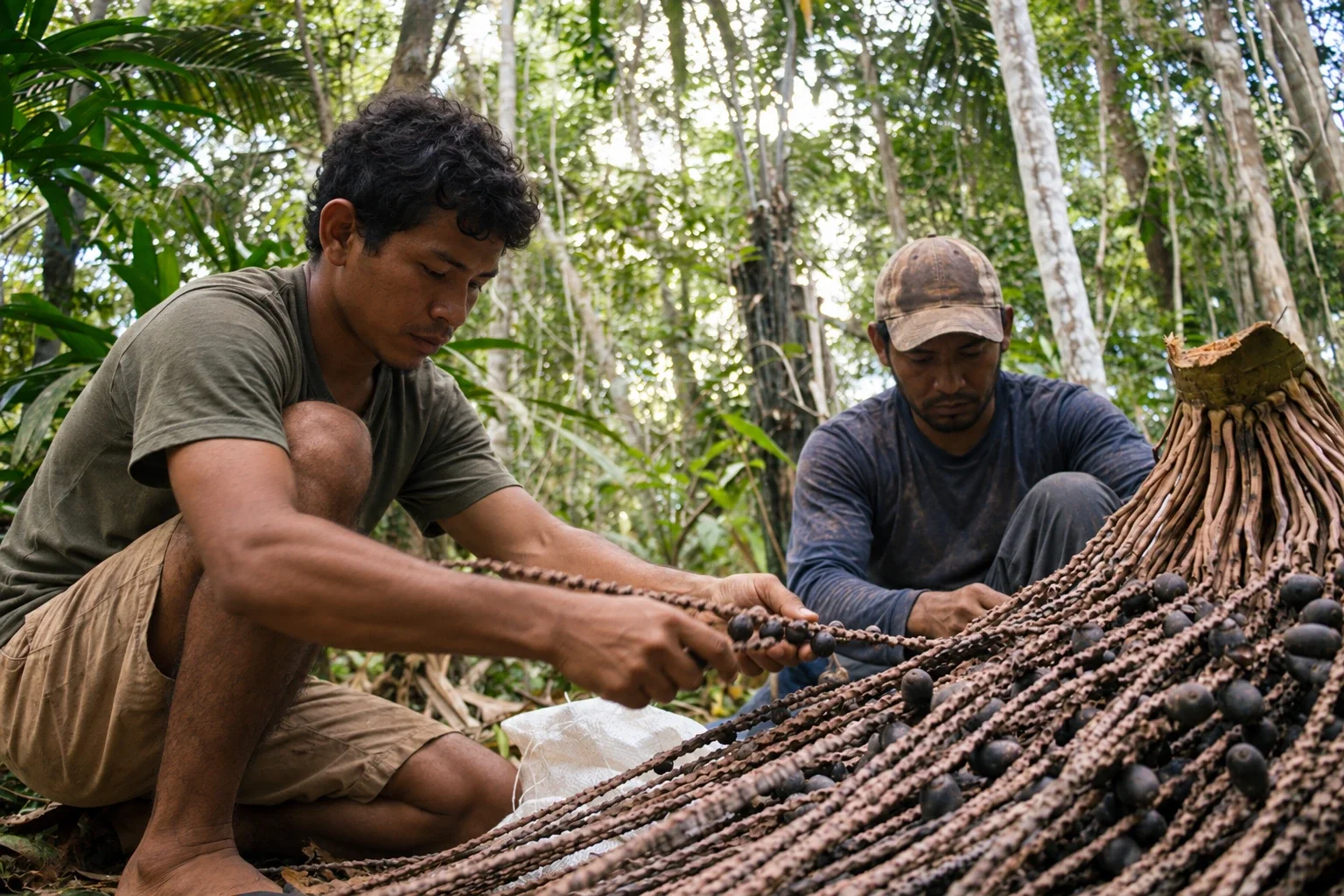 IEUNI base - preparing local food